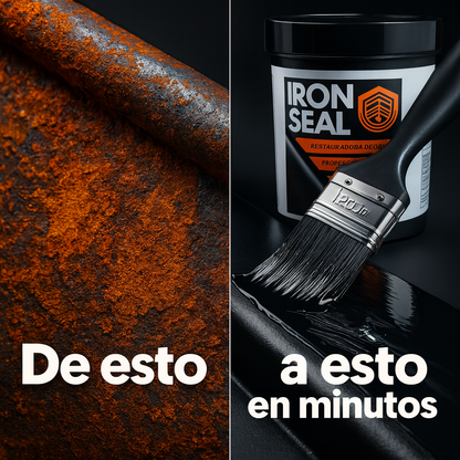 Iron Seal Reparación 500 g – 3 en 1 (Elimina, sella y previene óxido)