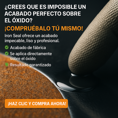 Iron Seal Reparación 500 g – 3 en 1 (Elimina, sella y previene óxido)